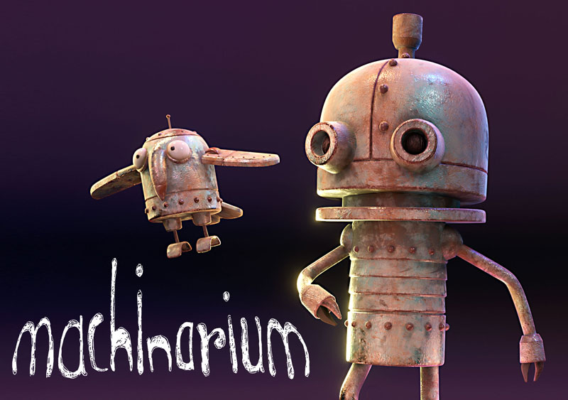 Machinarium 3D Fan art 