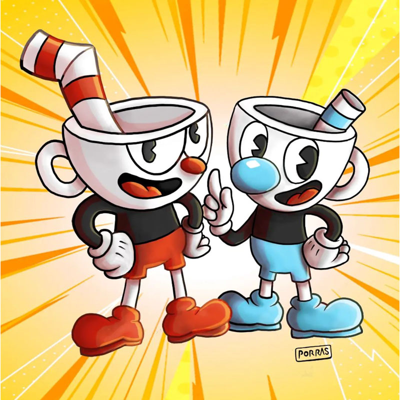 Cuphead - fan art Digital Illustration