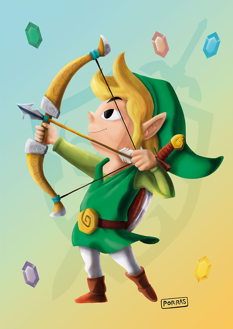 Zelda fan art Digital Illustration