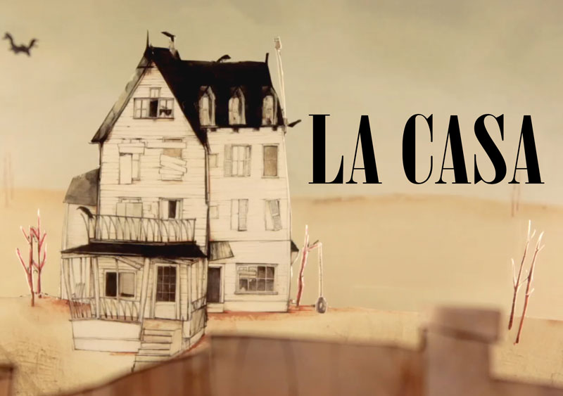Booktrailer stopmotion for -la casa- book