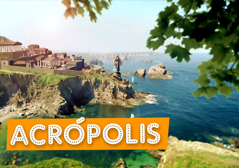 Acropolis 3D en Mattepainting